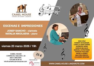 Flyer des Events «ESCENAS E IMPRESIONES»