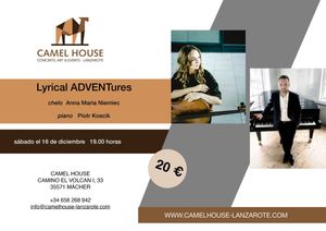 Flyer des Events «Konzert – Lyrical ADVENTures»