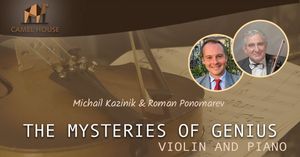 Flyer of the Event “The Mysteries of Genius”